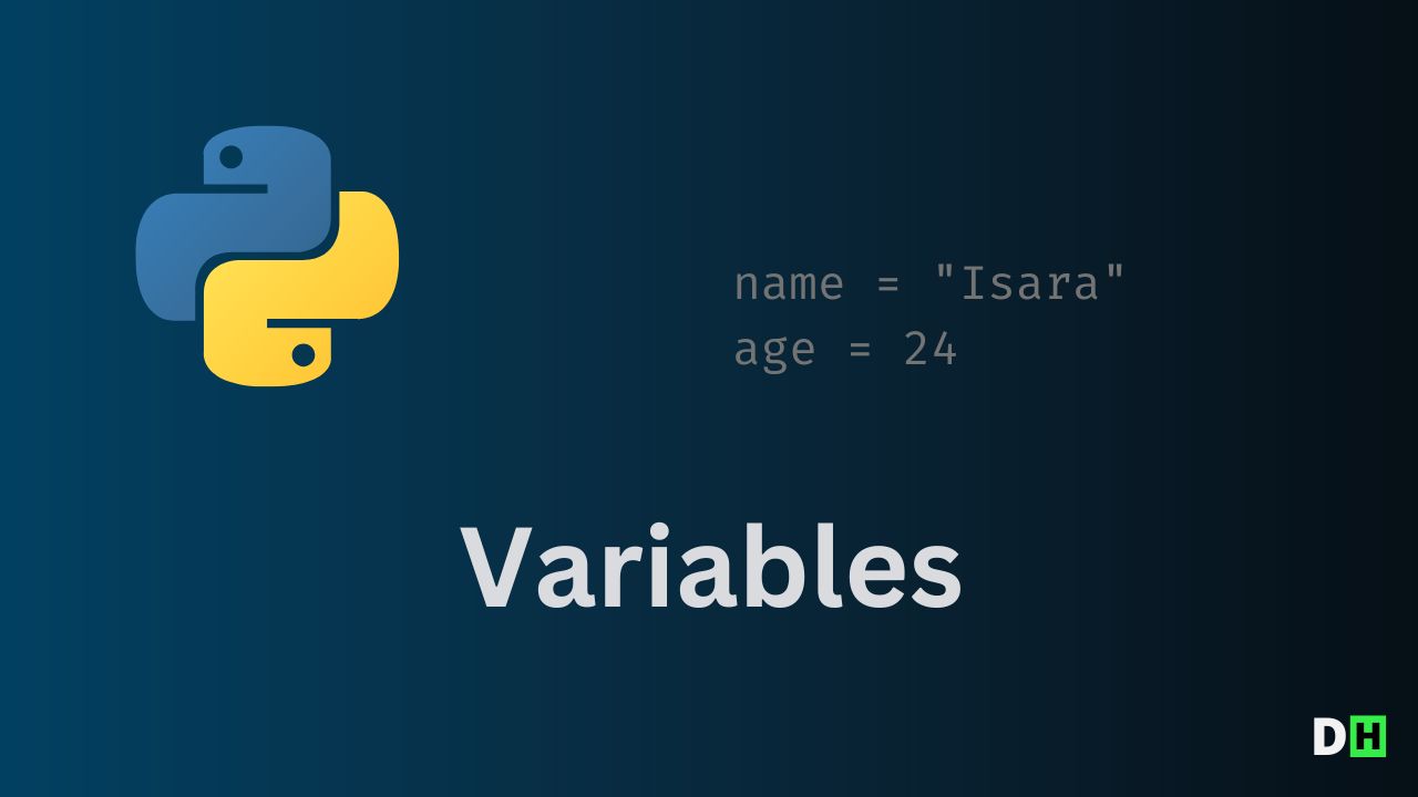 Python Variable การใช้งานตัวแปรในภาษาไพธอน | Dh